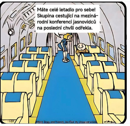 ked máte celé lietadlo pre seba